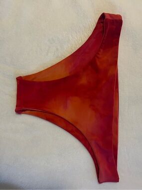 Reversible Red Ombre Bikini Bottom